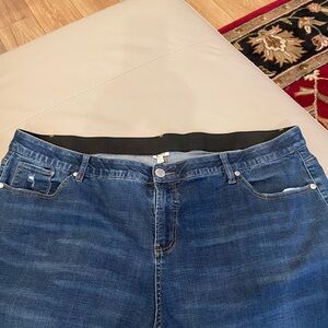 Avenue High Rise Dark Blue Women's Jeans